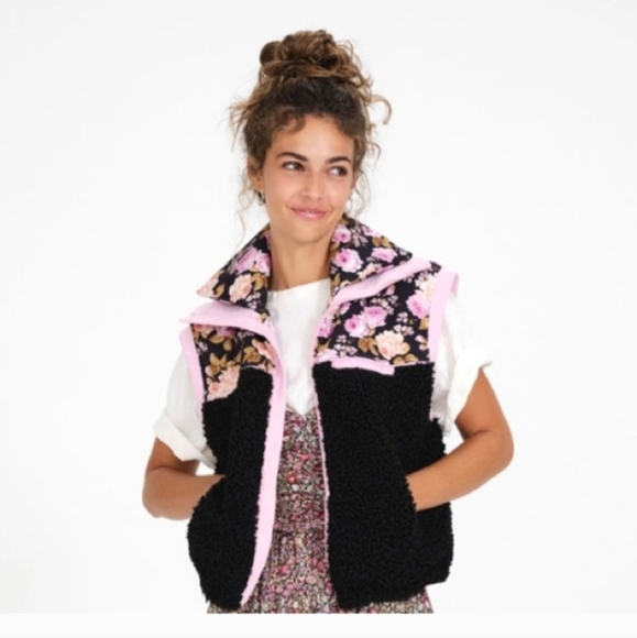 For Love & Lemons Floral Vest - Picture 1 of 6